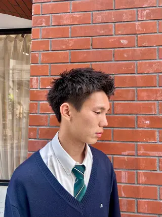 ショート メンズ 保坂 駿太郎のヘアスタイル