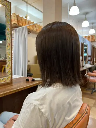 ミディアム カラー 伊東 颯のヘアスタイル