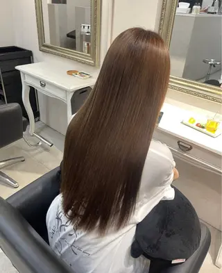 ロング 透明感カラー/レイヤ ー/艶髪/NENEのヘアスタイル