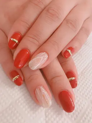 ミディアム shandy nailのネイルデザイン