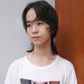 ミディアム 楪所属・チヒロ/パーマ /ハードパーマのヘアスタイル