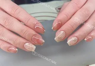 ネイル 神田 ココナッツのネイルデザイン