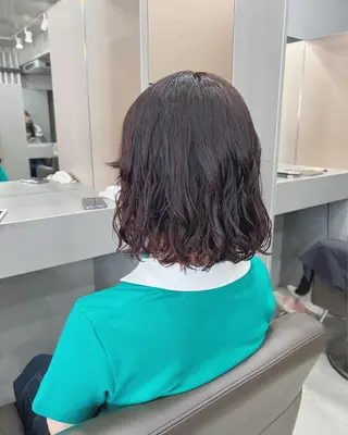 パーマ ボブパーマコテ巻き風 パーマNo1深江秀平のヘアスタイル