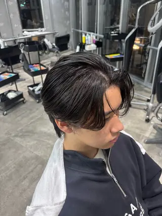 ショート メンズ 🐲原宿、渋谷/メン ズ特化/パーマ、縮毛のヘアスタイル