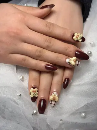 ネイル D‘OPALEサロン所属・長さ出し専門店 上野kkのネイルデザイン