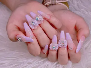 ネイル 長さだし専門店 M2　rikaのネイルデザイン