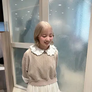 ミディアム vale 🤍akane🤍のヘアスタイル