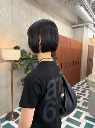 ショート RIN🎀レイヤー/ ボブ/オリーブカラーのヘアスタイル