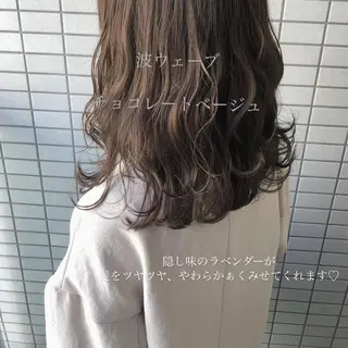 ミディアム カラー マンツーマン半個室 tamuraのヘアスタイル