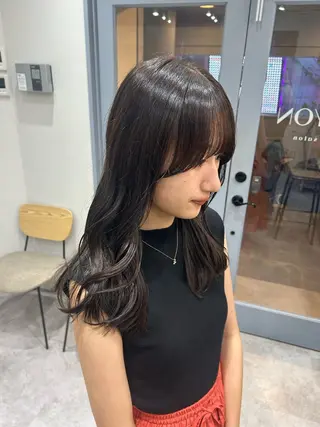 ミディアム カラー ヘアアレンジ ボブ /ニュアンス/ satomi🧸💖のヘアスタイル
