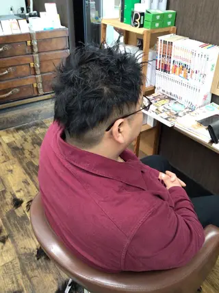 ショート 香川 裕基のヘアスタイル
