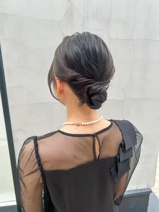 セミロング カラー ヘアアレンジ yuka .のヘアスタイル