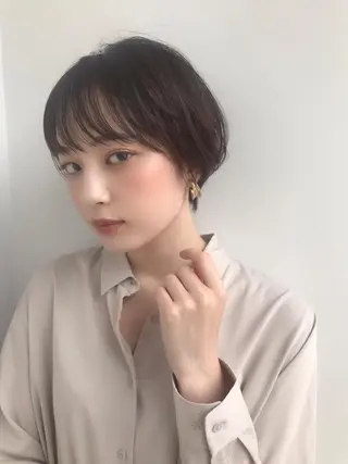 ショート 艶髪ショートの匠✂️ 錦糸町佐藤店長のヘアスタイル