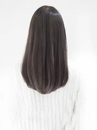 ロング セミロング カラー 辻 竜也　のヘアスタイル