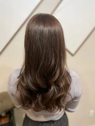 セミロング カラー GSPヘアーサロン所属・GSP】24時間営業 🍀yuichiroのヘアスタイル