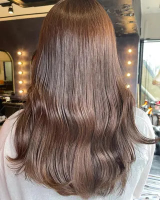 セミロング カラー ヘアアレンジ レイヤーカット/ 田中 しょうのヘアスタイル