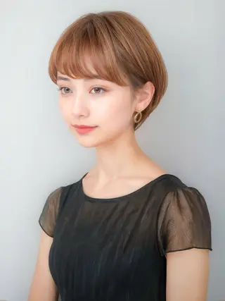 ショート 石井綾華🩰 ブリーチモデル募集✨のヘアスタイル