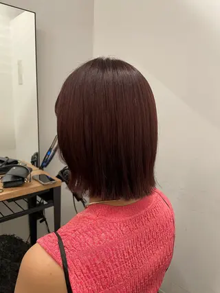 ショート 伊藤 莉奈　韓国ヘアのヘアスタイル
