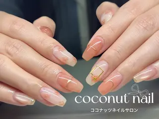 ネイル 神田 ココナッツのネイルデザイン