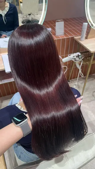 ロング カラー 🎀暖色カラー/ ハナ🎀のヘアスタイル