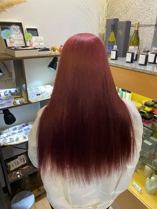 ロング カラー 西田辺/ タカスナオヤのヘアスタイル