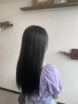 ロング 川村 瑠奈／艶髪／髪質改善のヘアスタイル