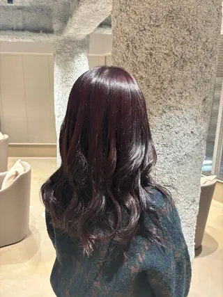 カラー 住谷 ゆりなのヘアスタイル