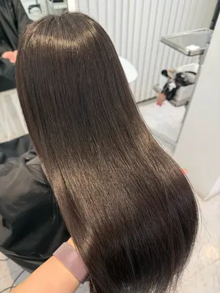 ロング SAYAKA🫧 メンズ.縮毛／表参道のヘアスタイル