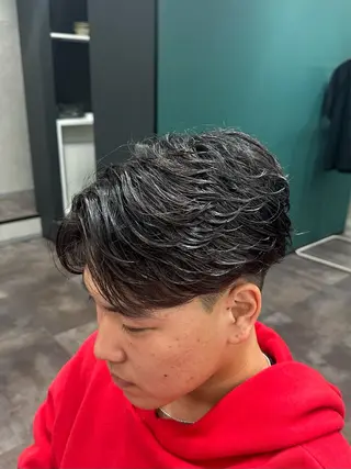 ショート パーマ メンズ ！メンズ特化！ 田中健輔のヘアスタイル