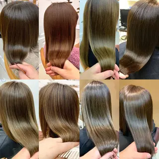 セミロング 町田で叶う本物の 髪質改善 鍋谷勇のヘアスタイル