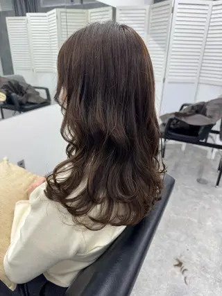 ロング 髪質改善メニュー 長井 美佐子のヘアスタイル