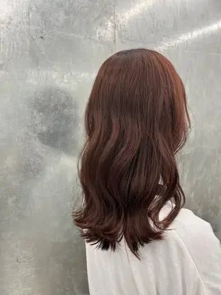 ミディアム 神作 汐里　江古田 /透明感カラー🌿のヘアスタイル