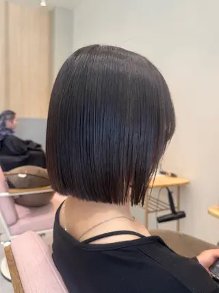 ショート BELLE by revo所属・𝘀𝗮𝗲 ⑅*/ 艶髪/ショートボブのヘアスタイル