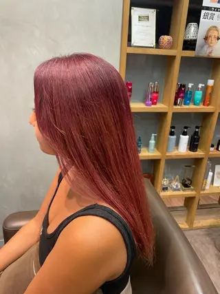 ロング PANOLA下北沢 中川夢菜のヘアスタイル