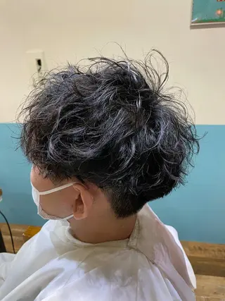 ショート パーマ メンズ 🔥メンズ特化パーマ 🦖増田弘明🦖のヘアスタイル