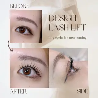 マツエク・マツパ ラッシュリフト高評価 /HITOMIのマツエク・マツパデザイン