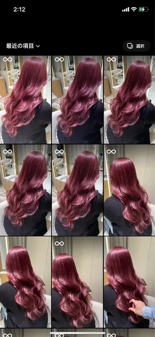 ロング カラー 似合わせヘア 💇🏻‍♀/マリアのヘアスタイル