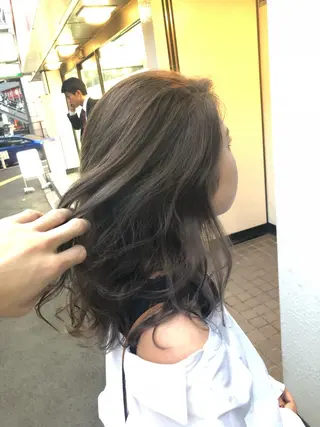 ロング カラー 100%髪質改善特化 TRUNSのヘアスタイル