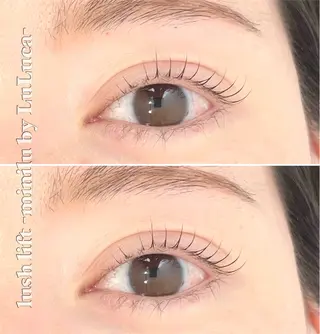 マツエク・マツパ -minilu- 【蛍池/豊中】のマツエク・マツパデザイン