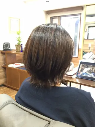 ショート Annon プライベートサロンのヘアスタイル