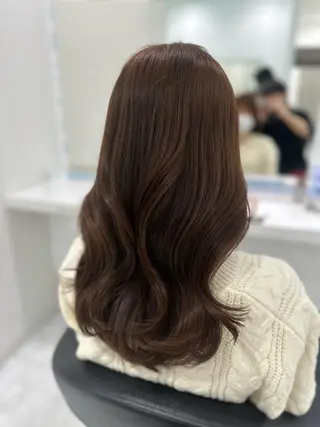 セミロング カラー 🐺韓国風メンズ特化 あさひ🐺のヘアスタイル
