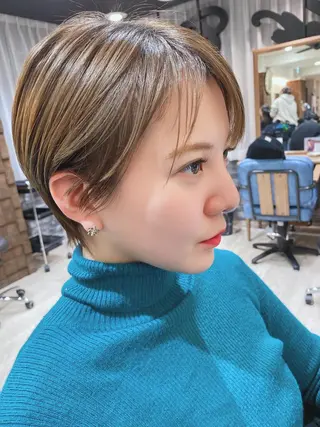 ショート ショートは任せて ミヤザキのヘアスタイル