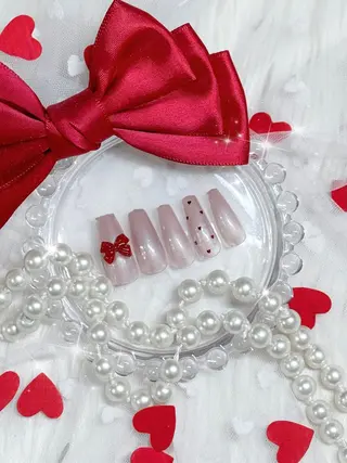 ネイル ✩.*🎀 aoi🎀のネイルデザイン