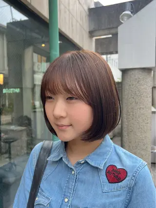 セミロング カラー ヘアアレンジ レイヤー/艶髪矯正 🪐takushiのヘアスタイル