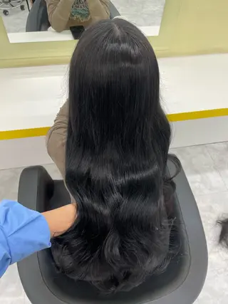ロング カラー 🦋色落ち綺麗カラー メンズYUZU🦋‪のヘアスタイル