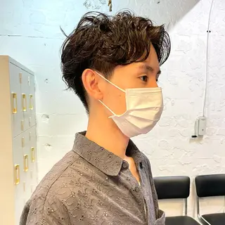 パーマ メンズ 🔥メンズショート 職人🔥大澤龍也のヘアスタイル