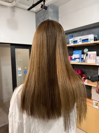 セミロング カラー メンズカットグラデー ションカラー/ケイゴのヘアスタイル