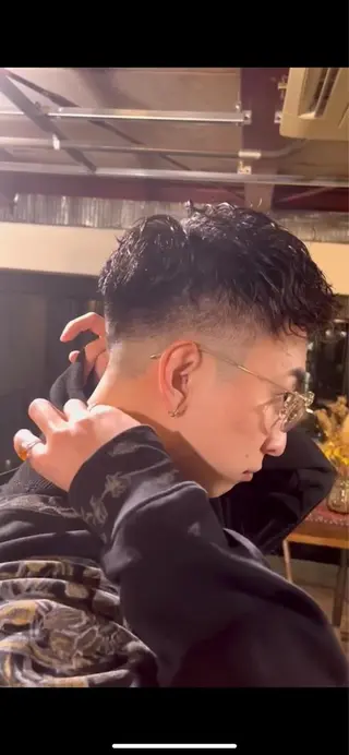 ショート パーマ メンズ特化✂︎ ✂︎sunのヘアスタイル