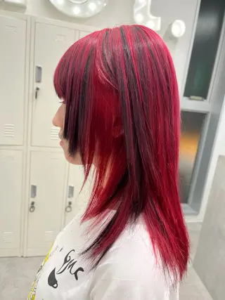 カラー 中村 彩夏のヘアスタイル