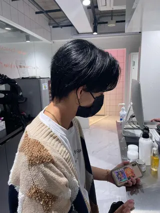 ショート メンズ スパイキー/フェザー /波巻き/かいとのヘアスタイル